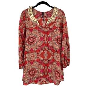 FINAL PRICE Plenty by Tracy Reese Silk Blouse Size Small